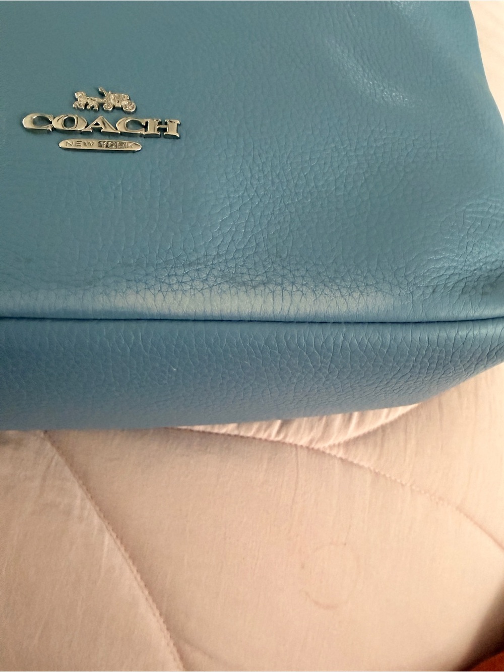 Coach Abby Duffle 31507 in Baby Blue - Picture 7 of 8